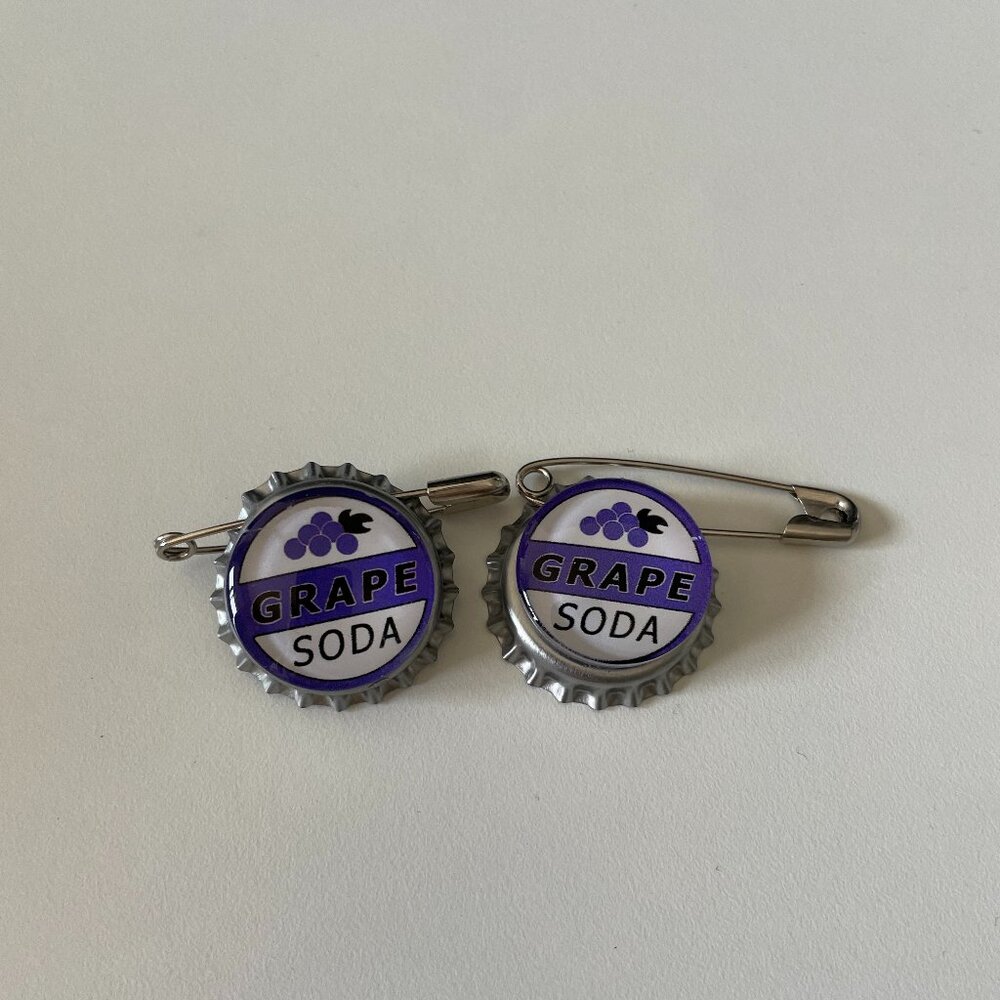 Free w/ Purchase: Grape Soda Pin from "Up"